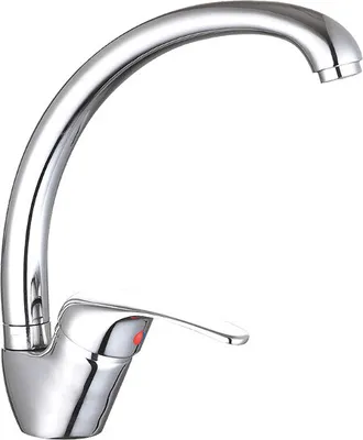 Obrázok produktu pre Kuchynská batéria Mixer Chrome Kuchynská drezová batéria Vodovodný kohútik