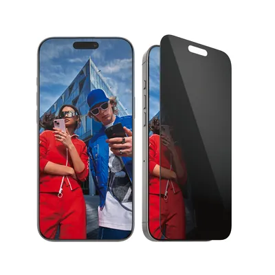 Produktbild von Privacy Displayschutz iPhone 16 Pro Max | Ultra-Wide Fit