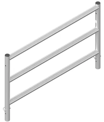 Produktbild von ALTEC Geländerrahmen (135cm) | AluKlik | AluDeck