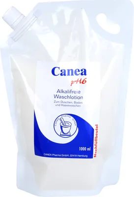 Produktbild von CANEA pH6 alkalifreie Waschlotion Nachfüllbeutel, 1000 ml FSE