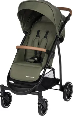 Produktbild von Bebeconfort Ingenious, Kinderwagen ab Geburt, kompakter Kinderwagen, Kinderwagen mit Liegemodus, ab Geburt bis ca. 4 Jahre(22 kg), Mineral Green