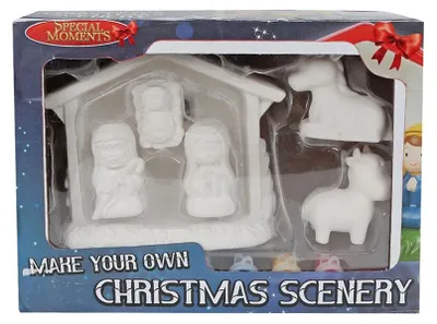 Image de Moments Spéciaux : Créez votre propre crèche de Noël - 6 pièces.