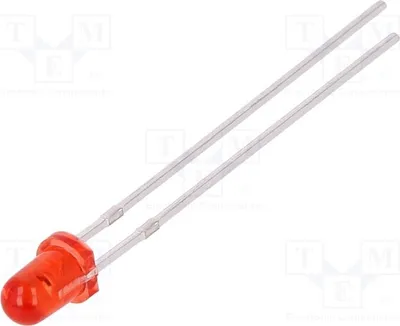 Produktbild von 10x LED 3mm FYL-3014SRT1A LED Dioden THT 3mm  200mcd 30° rot