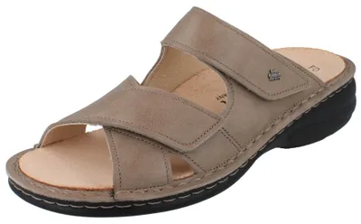Produktbild von FINN COMFORT Melrose Damen Pantoletten beige Glattleder - Größe: 41