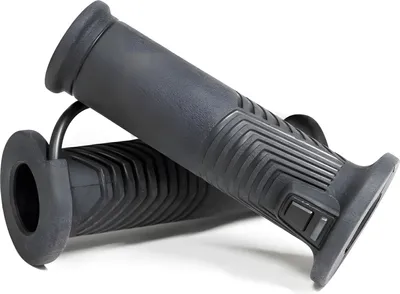 Produktbild von Heizgriffe Koso HG-17 25,4mm 1 Zoll + 28,5mm 1 1/8 Zoll L 130mm mit integriertem Schalter schwarz
