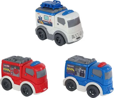 Zdjęcie produktu dla Wolnobieg pojazdu ratowniczego Mini Club 8 cm