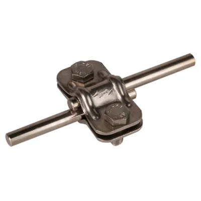 Image de Pince de déconnexion UNI StSt pour 2x Rd 8-10mm - Pince de protection contre la foudre 459 029