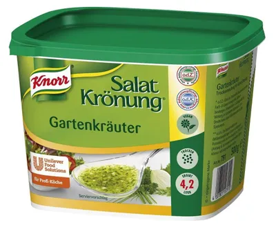 Obrázek produktu pro Knorr Salatkröung Zahradní bylinkový základ pro salátovou zálivku 500g