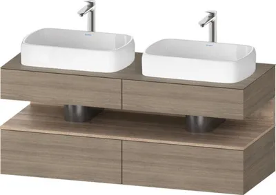Produktbild von Duravit QA4767055350010 QAT KWTU WH Eck 1400x550x600 Ei Tra