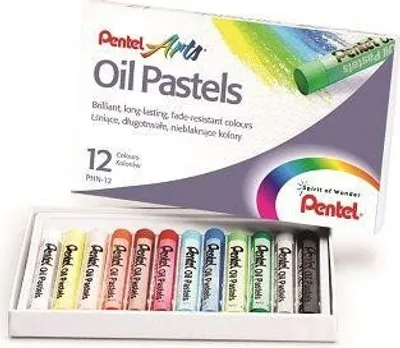 Produktbild von Pentel Oil Pastels Ölkreide farbsortiert 25 St.