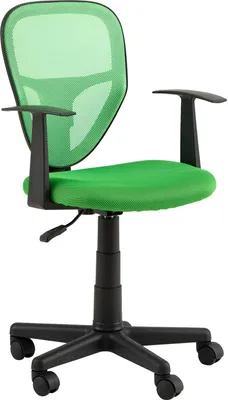 Produktbild von Kinderdrehstuhl STUDIO - Ergonomischer Schreibtischstuhl mit Armlehnen, Verstellbar, Dunkelgrün - Ideal für Kinder, Atmungsaktives Mesh, Leichter Aufbau [bis 80kg]