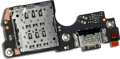 Produktbild von Originalplatine mit USB-C-Ladebuchse und SIM-Kartenleser für Xiaomi Redmi Note 14 Pro 4G (24116RACCG)