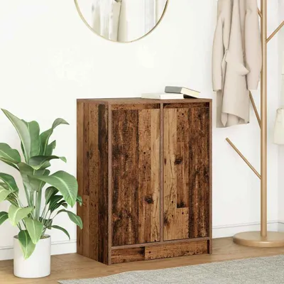 Produktbild von vidaXL Sideboard Altholz-Optik 57x34x76 cm Holzwerkstoff