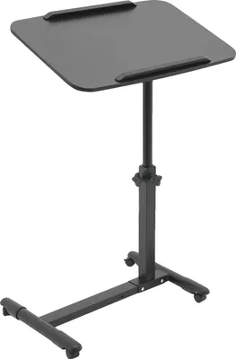 Obrázek produktu pro Noční stolek, výškově nastavitelný, moderní design, černý