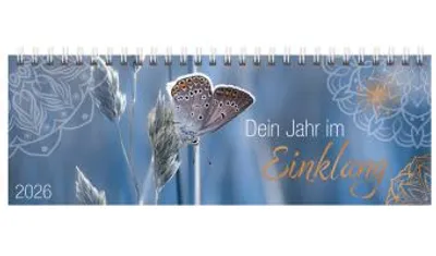 Zdjęcie produktu dla Tischquerkalender Dein Jahr im Einklang 2026