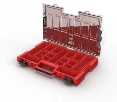 Produktbild von Qbrick System ONE Organizer L 2.0 Werkzeugbox Rot