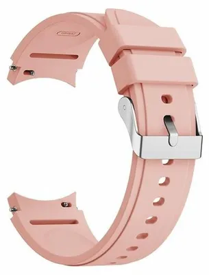 Produktbild von By Qubix Silikon Sportarmband - Rosa - passend für Samsung Galaxy Watch 6 Classic - 47 mm & 43 mm