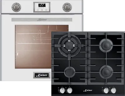Produktbild von Herd Set/ Kaiser EG 6374 w/ Einbaubackofen + KCG 6380 Gaskochfeld