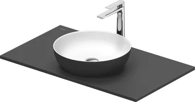 Image de Set de lavabos Duravit Sivida rond avec console 880x500x123mm, 268013FI00