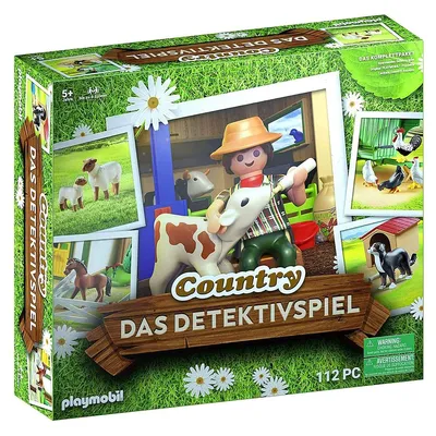 Produktbild von PLAYMOBIL 70763 - Country - Das Detektivspiel, Komplettpaket