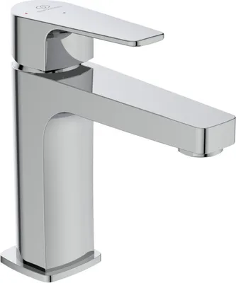 Produktbild von Ideal Standard Waschtischarmatur Cerafine D ohne Ablaufgarnitur BlueStart, Ausladung 120mm BC687AA Chrom