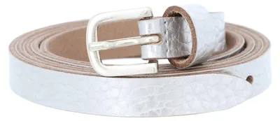 Produktbild von Vanzetti Leder Gürtel Chain Reaction 15mm Metallic Belt W110 Silver Metallic silberfarben