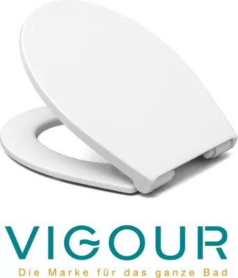 Produktbild von VIGOUR One WC-Sitz mit Absenkautomatik und Take-Off-Funktion, weiß