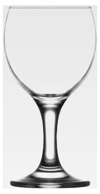 Produktbild von 12x 170ml Weißweingläser - Klein Spülmaschinenfest Glas Hochzeit Weihnachten Geburtstag Party Trinken Glaswaren Kelch Geschenkset