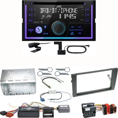 Produktbild von JVC KW-DB95BT Bluetooth Digitalradio Einbauset für Seat Exeo Audi A4 B6 B7