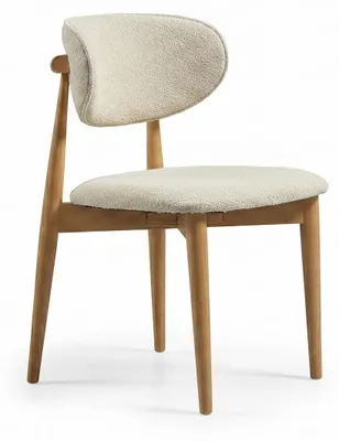 Produktbild von Esszimmerstuhl Beige Modern Elegant Stilvoll Komfortabel