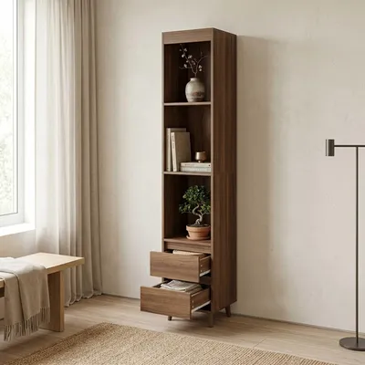 Produktbild von VDD – Wandschrank – Aufbewahrungsmöbel – Hoher Aufbewahrungsschrank – 30 x 33 x 189,5 cm
