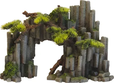 Produktbild von Nobby Aquariendekoration Aqua Ornaments Felsformation mit Pflanzen