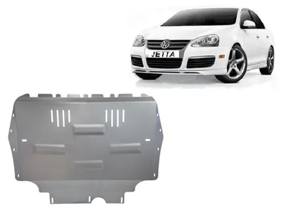 Produktbild von Aluminium Unterfahrschutz für Motor und Getriebe für den VW Jetta