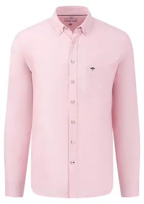 Produktbild von Fynch Hatton - Herren Oxford Hemd (10005500), Größe:L, Fynch Hatton farbe:Pink (5550)