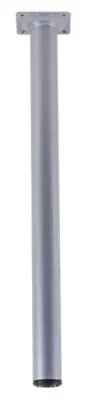 Produktbild von Tischbein Ausführung Rund Silber Höhe 400mm ø 30mm Möbelfuss Möbelstütze Metall
