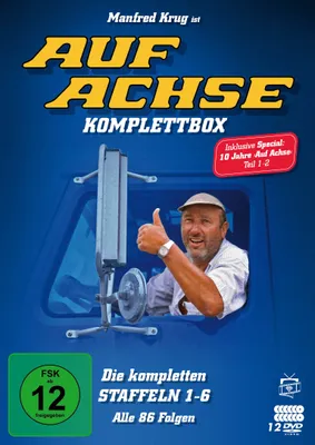 Produktbild von Auf Achse - Komplettbox (Alle 86 Folgen) (12 DVDs)