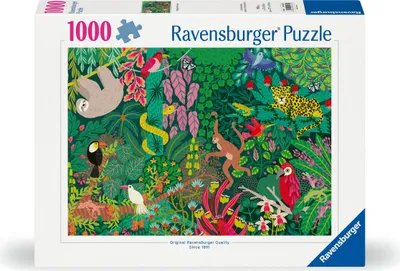 Produktbild von Puzzle - Magischer Regenwald (1000 Teile)