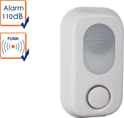Produktbild von SMART HOME Innensirene für Elro Alarmanlage AS8000 mit Handy App Alarmgeber