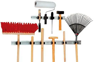 Produktbild von Prax VARIO Gerätehalter- Schiene m.3 Halter