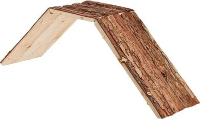 Produktbild von Hamster- und Mausbrücke aus Holz, 63 x 18 x 15 cm