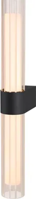 Produktbild von SLV 1007618 LYGANT double, LED Wandaufbauleuchte, 3000K, 11W, schwarz