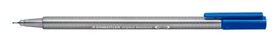 Immagine prodotto di STAEDTLER triplus 334 - Blu - Blu - Grigio - Triangolo - Inchiostro a base d'acqua - Metallo - 0,3 mm