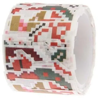 Obrázek produktu pro Washi samolepky „Put A Bow On It!“, Pixel,MIX, 200 kusů