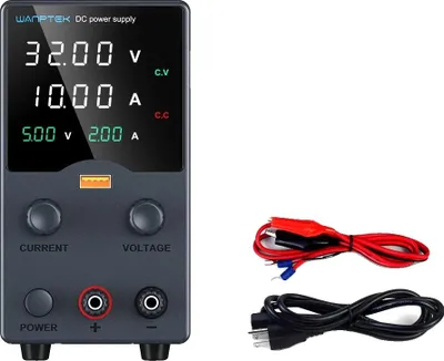 Obrázok produktu pre Napájacia jednotka DC, nastaviteľné napätie, vysoko presný displej, GA3010H 32V 10A