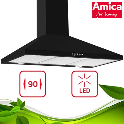 Produktbild von Amica - KH17285-3E - Kaminhaube - 90 cm