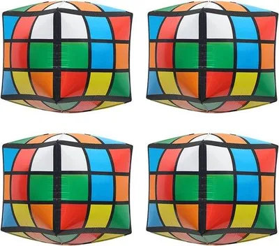 Zdjęcie produktu dla Zestaw 4 magicznych balonów do dekoracji imprezowej