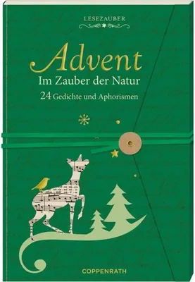 Produktbild von Brief-Adventskalenderbuch - Advent im Zauber der Natur