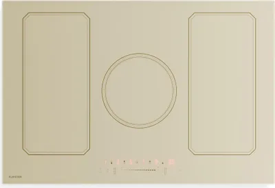 Image de Klarstein Victoria Plaque Induction 77cm - 5 Zones Flexibles, 11500W Boost, Curseur Tactile, Minuterie, Sécurité Enfants, Indicateur Chaleur Résiduelle, Plaque Cuisson Induction Encastrable