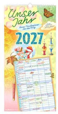 Produktbild von Unser Jahr - Unser Familienplaner für den Alltag 2027