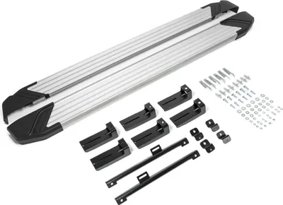 Image de Marchepieds Basic Aluminium Seuil Pour Skoda Kodiaq 2017-2023, 2 pcs Marchepied avec ABE Certificat, Matériel de Montage